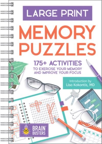 Cover for Parragon Books · Large Print Memory Activities (Book) (2023)