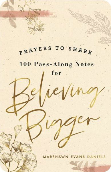 Cover for Marshawn Evans Daniels · Prayers to Share: Believing Bigger (Paperback Book) (2021)
