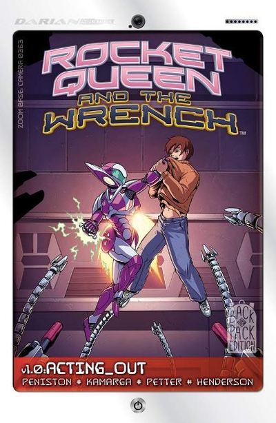 Cover for Justin Peniston · Rocket Queen and the Wrench (Paperback Book) (2019)