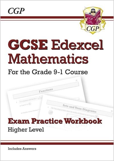 Cover for CGP Books · GCSE Maths Edexcel Exam Practice Workbook: Higher - includes Video Solutions and Answers - CGP Edexcel GCSE Maths (Paperback Book) (2022)