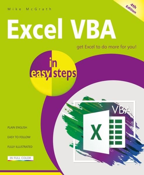 Cover for Mike McGrath · Excel VBA in easy steps - In Easy Steps (Paperback Bog) (2023)