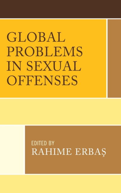 Cover for Rahime Erba? · Global Problems in Sexual Offenses (Hardcover bog) (2022)