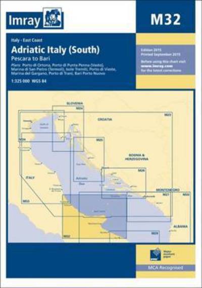 Cover for Imray · Imray Chart M32: Adriatic Italy (South) (Paperback Book) (2015)