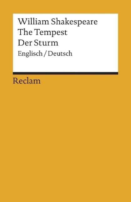 Cover for William Shakespeare · The Tempest Der Sturm (Buch)