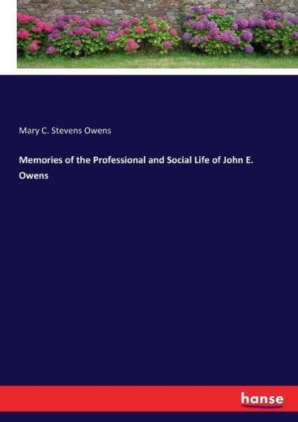Cover for Owens · Memories of the Professional and (Book) (2017)