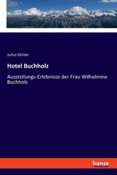 Cover for Julius Stinde · Hotel Buchholz (Pocketbok) (2019)