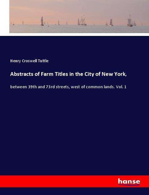 Cover for Tuttle · Abstracts of Farm Titles in the (Book)