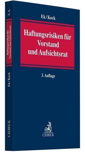 Cover for Ek · Haftungsrisiken für Vorstand und Auf (Bog)