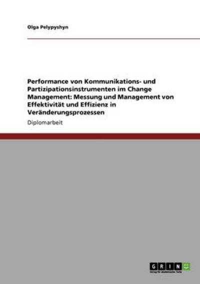 Cover for Pelypyshyn · Performance von Kommunikatio (Book) [German edition] (2009)