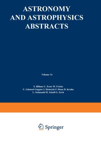 Cover for Siegfried Bohme · Literature 1975, Part 2 - Astronomy and Astrophysics Abstracts (Paperback Book) [Softcover reprint of the original 1st ed. 1976 edition] (2013)