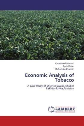 Cover for Ahmad · Economic Analysis of Tobacco (Book)