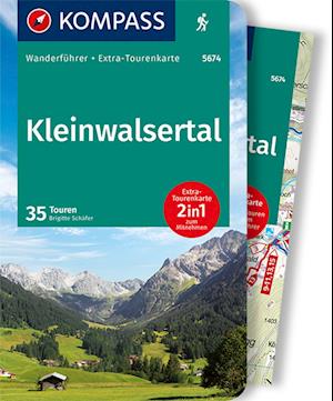 KOMPASS Wanderführer 5674 Kleinwalsertal - Brigitte Schäfer - Books - Kompass Karten GmbH - 9783991212034 - September 2, 2021