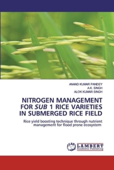 Cover for Pandey · Nitrogen Management for Sub 1 Ri (Buch) (2020)