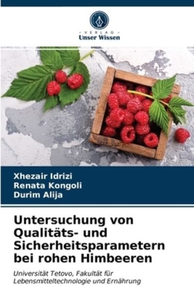 Cover for Idrizi · Untersuchung von Qualitäts- und (N/A) (2021)