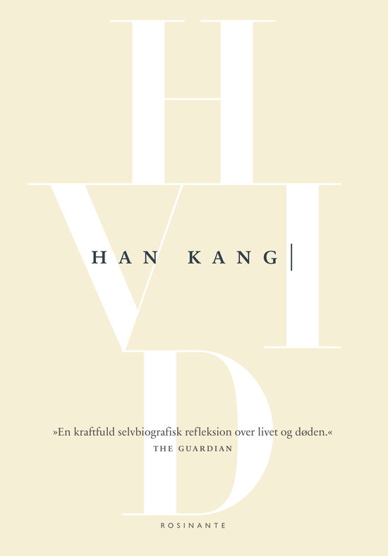 Cover for Han Kang · Hvid (Bound Book) [1th edição] (2021)