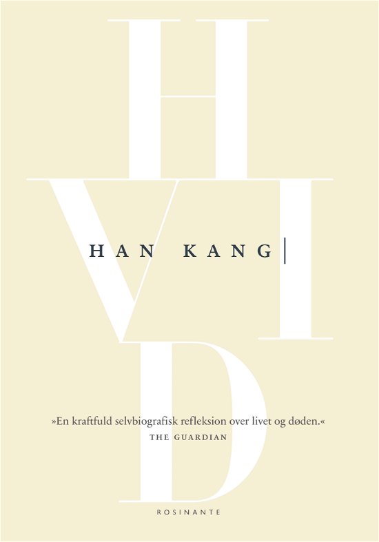 Cover for Han Kang · Hvid (Gebundesens Buch) [1. Ausgabe] (2021)