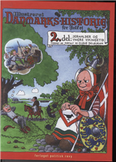Cover for Claus Deleuran · Illustreret Danmarkshistorie, bd. 2 (Bound Book) [1. Painos] [Indbundet] (2011)