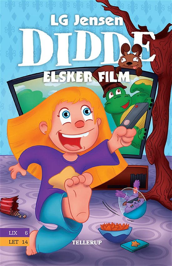 Cover for LG Jensen · Didde, 1: Didde elsker alt #1: Didde elsker film (Innbunden bok) [1. utgave] (2019)
