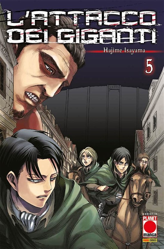 Cover for Hajime Isayama · L' Attacco Dei Giganti #05 (Book)
