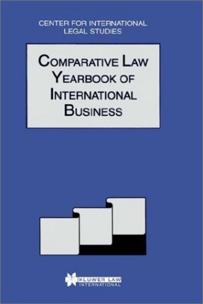 Cover for Dennis Campbell · The Comparative Law Yearbook of International Business - Comparative Law Yearbook Series Set (Inbunden Bok) (2002)