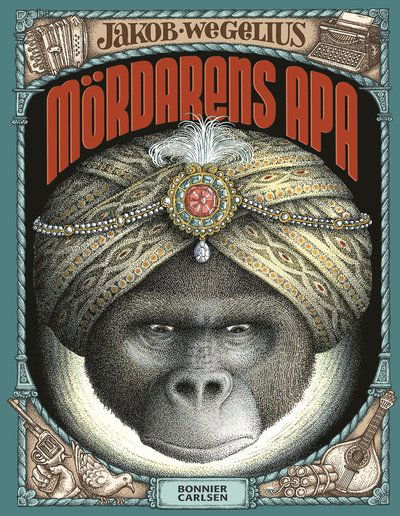 Cover for Jakob Wegelius · Mördarens apa (Bok) (2015)