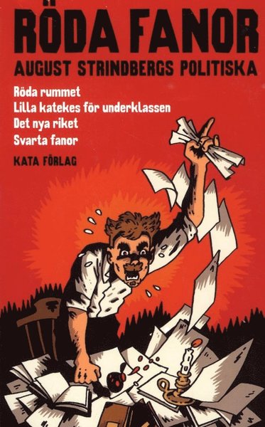 Cover for August Strindberg · Röda fanor : August Strindbergs politiska (Paperback Book) (2018)