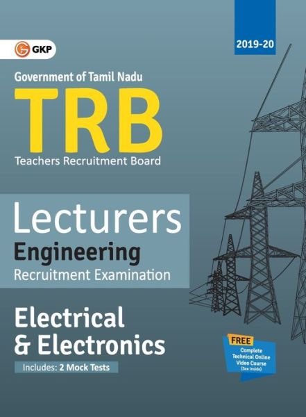 Trb 2019-20 Lecturers Engineering Electrical & Electronics Engineering - Gkp - Livros - G. K. Publications - 9789389718034 - 6 de dezembro de 2019