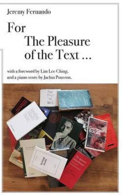 Cover for Jeremy Fernando · For the Pleasure of the Text ... (Paperback Bog) (2015)