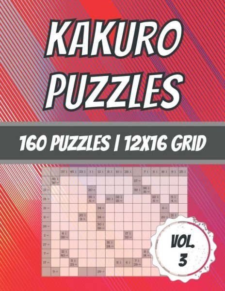 Cover for Dabini G · Kakuro Puzzles (Paperback Book) (2020)