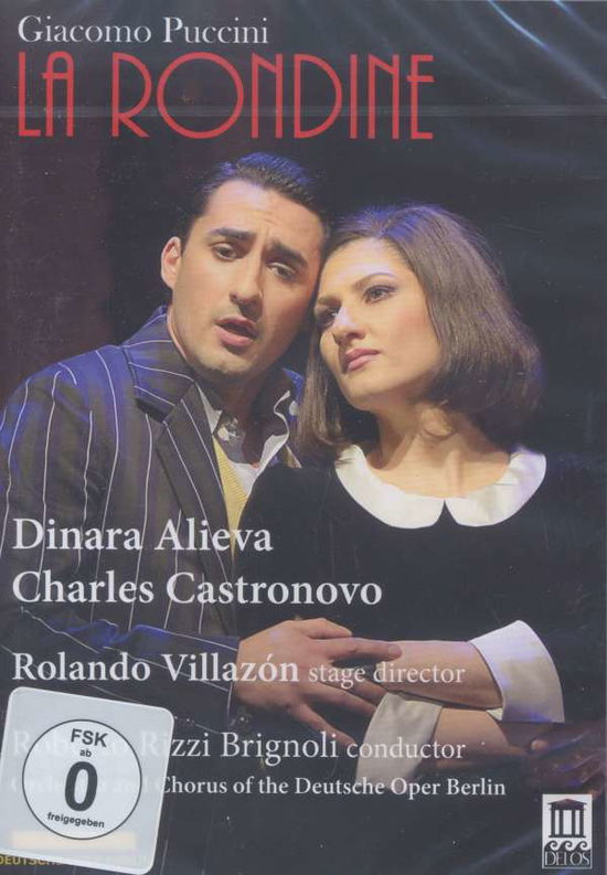 Cover for Puccini,g. / Alieva,dinara / Brignoli,rizzi · Puccini: La Rondine (MDVD) (2016)