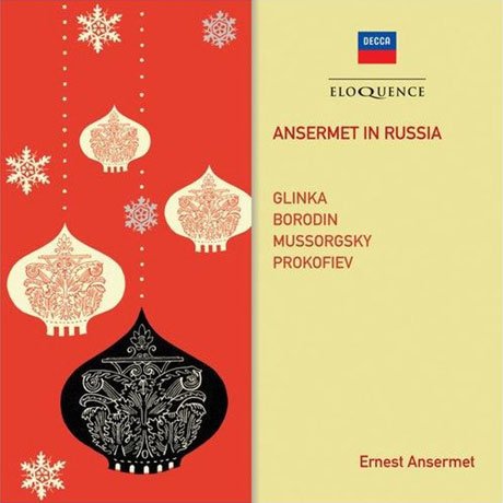 Cover for Lorchestre De La Suisse Romande / Ansermet · Ansermet In Russia (CD) (2018)
