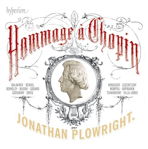 Hommage A Chopin - Jonathan Plowright - Musiikki - HYPERION - 0034571178035 - maanantai 1. helmikuuta 2010