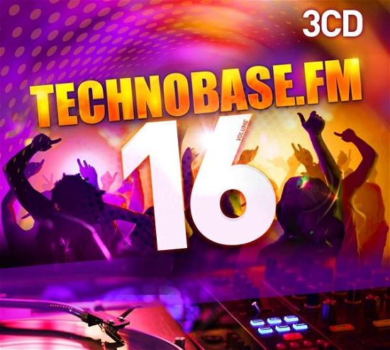 Cover for Technobase.Fm Vol.16 (CD) [Digipak] (2017)