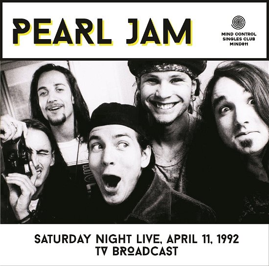 Cover for Pearl Jam · Saturday Night Live. April 11. 1992 - Tv Broadcast (7&quot;) (2022)