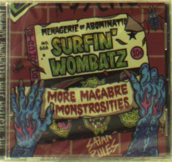 Cover for The Surfin\' Wombatz · More Macabre Monstrosities (CD) (2018)