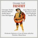 Cover for Verdi / Taddei / Meletti / Renzi / Canali / Rossi · Falstaff 1949 (CD) (2000)
