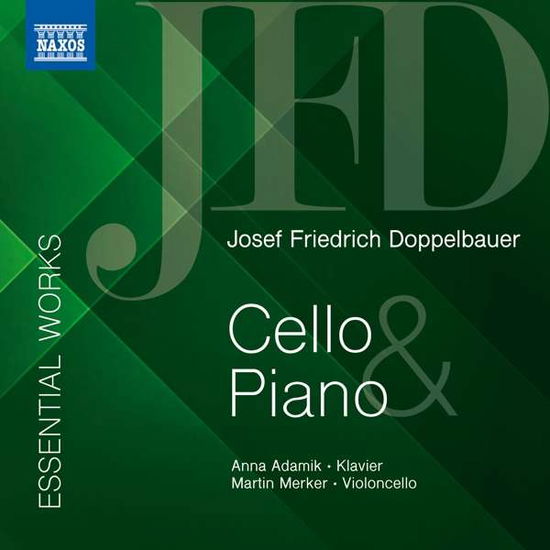 Cover for Merker / Adamik · Josef Friedrich Doppelbauer: Essential Works For Cello And Piano (CD) (2020)