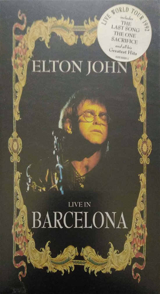 Cover for Elton John · Elton John-live in Barcelona-vhs (DVD)