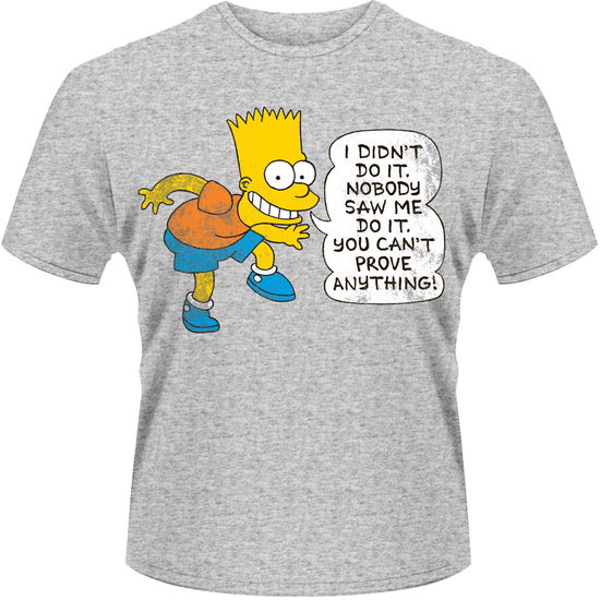 Cover for Simpsons · Didn't Do It (T-shirt) [size XXL] (2015)