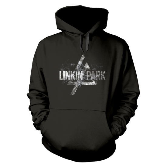 Cover for Linkin Park · Smoke Logo (Hoodie) [size L] [Black edition] (2020)