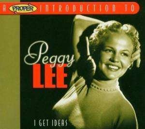 Cover for Peggy Lee · I Get Ideas (CD) [Digipak] (2004)