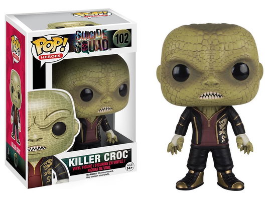 Suicide Squad - Killer Croc (Vinyl Figure 102) - Dc Comics: Funko Pop! Heroes - Merchandise - Funko - 0849803084035 - January 30, 2020