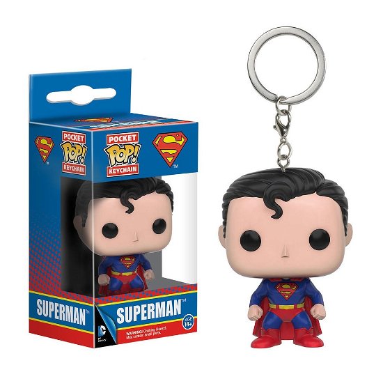 Marvel Dc - Superman - Funko Pocket Pop! Keychain: - Merchandise - FUNKO POP! - 0849803097035 - July 15, 2016