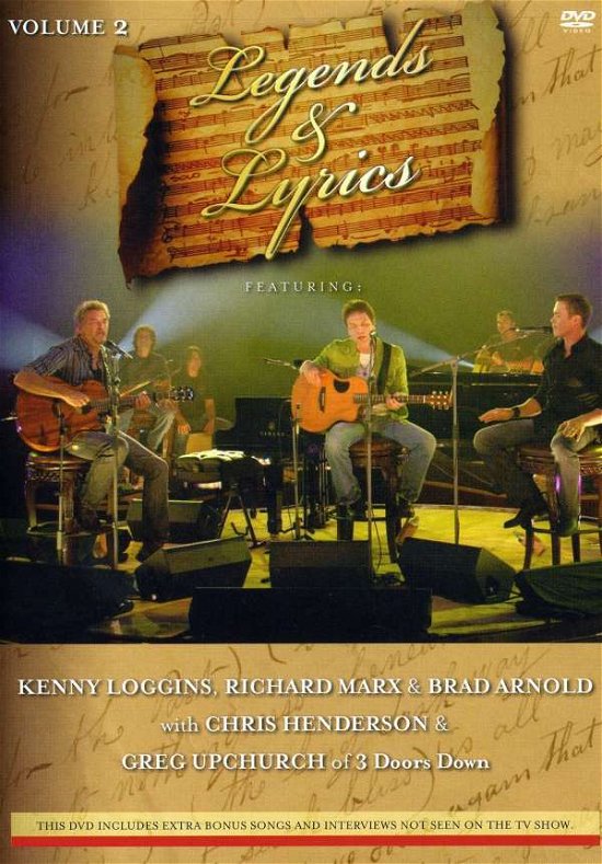 Cover for Kenny Loggins · Legends &amp; Lyrics V.2 (DVD) (2009)