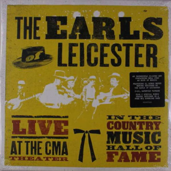 Live at the Cma Theatre in the Country Hall of Fame - The Earls of Leicester - Música - BLUEGRASS - 0888072067035 - 12 de octubre de 2018