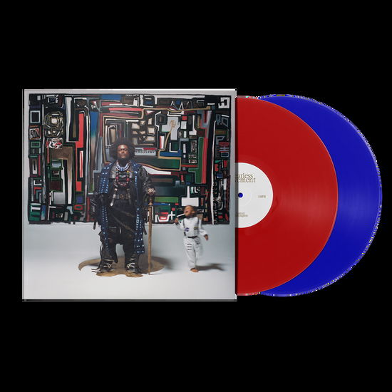 Cover for Kamasi Washington · Fearless Movement (LP) [Limited Red &amp; Blue Vinyl edition] (2024)