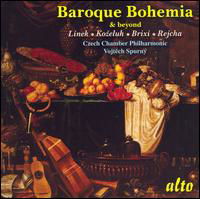 Cover for Czech Chamber Philharmonic · Baroque Bohemia: Brixi. Linek Etc (CD) (2006)