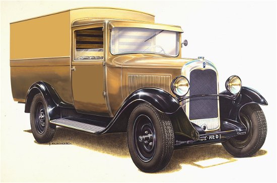 Cover for Heller · 1/24 Citroen C4 Fourgonnette 1928 (Toys)