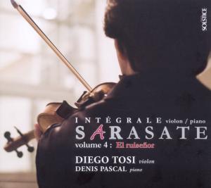 Cover for P. De Sarasate · Complete Works for Violin &amp; Piano Vol.4 (CD) (2012)