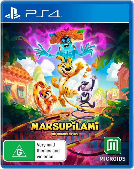 Cover for Microids France · Ps4 Marsupilami : Hoobadventure Tropical Edition (GAME) [Tropical edition] (2021)